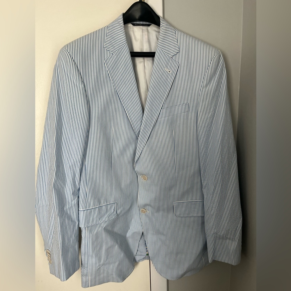 Men’s Vineyard Vines Seersucker Blazer / Jacket